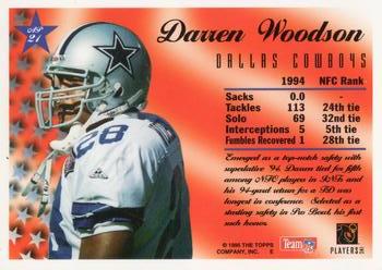 1995 Topps - All-Pros #AP21 Darren Woodson Back