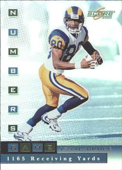 2000 Score - Numbers Game Silver #NG08 Isaac Bruce Front