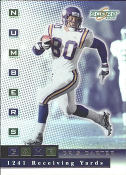 2000 Score - Numbers Game Silver #NG09 Cris Carter Front