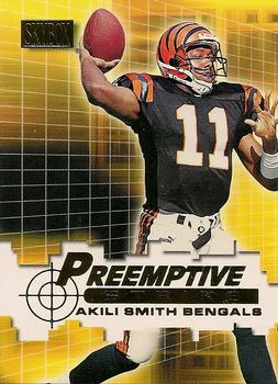 2000 SkyBox - Preemptive Strike #4 P Akili Smith Front