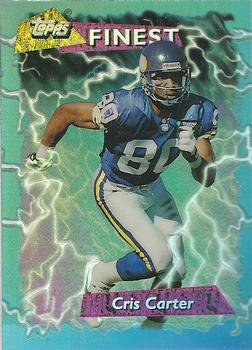 1995 Topps - Finest Boosters #176 Cris Carter Front