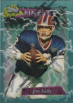 1995 Topps - Finest Boosters #181 Jim Kelly Front
