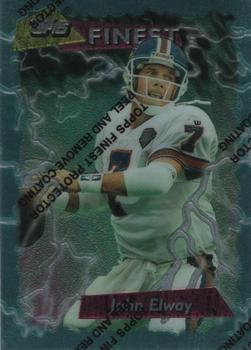 1995 Topps - Finest Boosters #182 John Elway Front