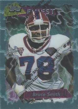 1995 Topps - Finest Boosters #187 Bruce Smith Front