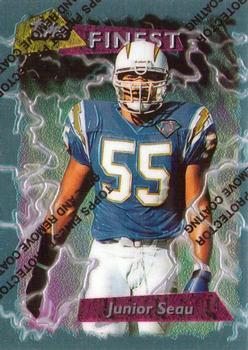 1995 Topps - Finest Boosters #171 Junior Seau Front