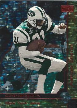 2000 SkyBox - Star Rubies Extreme #76 SRE Aaron Glenn Front