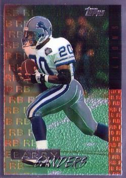 1995 Topps - Mystery Finest #NNO Barry Sanders Front