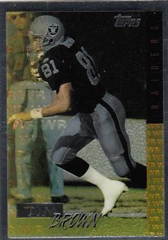 1995 Topps - Mystery Finest #NNO Tim Brown Front