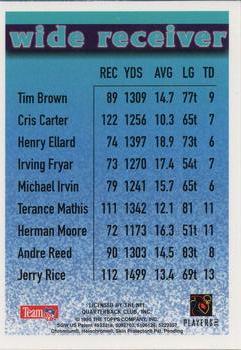 1995 Topps - Mystery Finest #NNO Jerry Rice Back