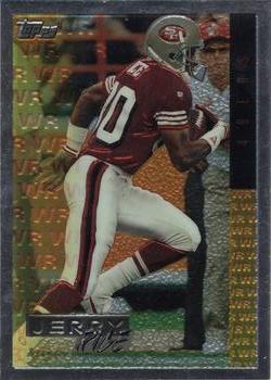 1995 Topps - Mystery Finest #NNO Jerry Rice Front