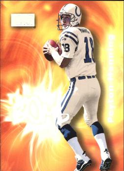 2000 SkyBox - The Bomb #7 B Peyton Manning Front