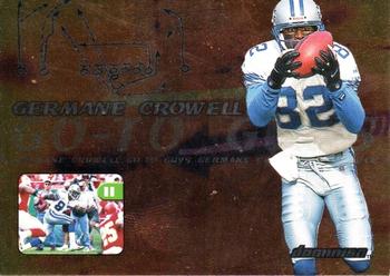 2000 SkyBox Dominion - Go-To Guys #6 G Germane Crowell Front