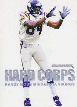 2000 SkyBox Dominion - Hard Corps #4 HC Randy Moss Front