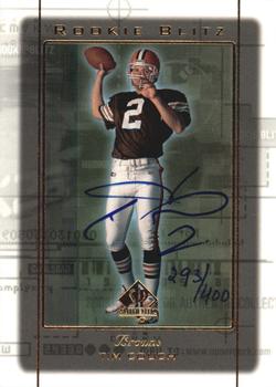 2000 SP Authentic - Buyback Autographs #RB2 Tim Couch Front