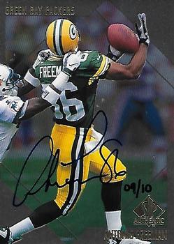 2000 SP Authentic - Buyback Autographs #90 Antonio Freeman Front