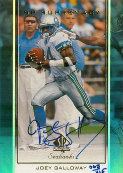 2000 SP Authentic - Buyback Autographs #S2 Joey Galloway Front