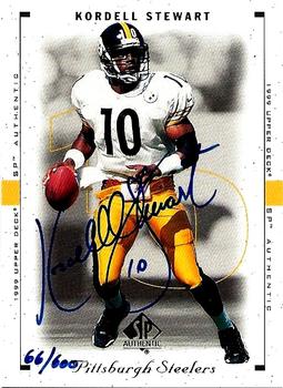 2000 SP Authentic - Buyback Autographs #67 Kordell Stewart Front
