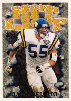1995 Topps - Hit List #8 Jack Del Rio Front