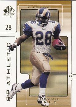 2000 SP Authentic - SP Athletic #A1 Marshall Faulk Front