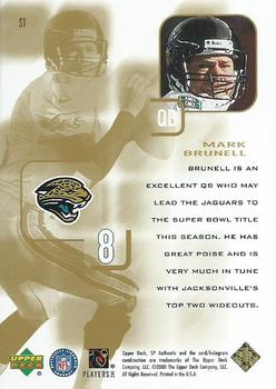 2000 SP Authentic - Supremacy #S1 Mark Brunell Back