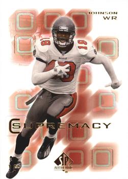 2000 SP Authentic - Supremacy #S10 Keyshawn Johnson Front