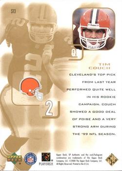 2000 SP Authentic - Supremacy #S13 Tim Couch Back