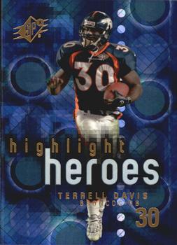 2000 SPx - Highlight Heroes #HH11 Terrell Davis Front