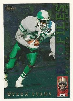 1995 Topps - Profiles #PF-6 Byron Evans Front