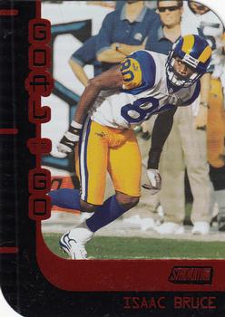 2000 Stadium Club - Goal to Go #G11 Isaac Bruce Front
