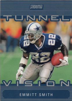 2000 Stadium Club - Tunnel Vision #TV4 Emmitt Smith Front
