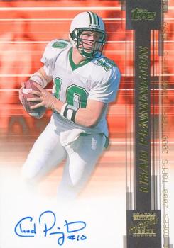 2000 Topps - Autographs #CP Chad Pennington Front