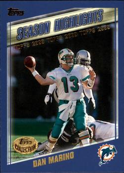 2000 Topps - Topps Collection #322 Dan Marino Front