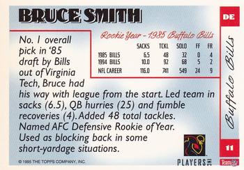1995 Topps - Yesteryear #11 Bruce Smith Back