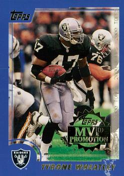 2000 Topps - MVP Promotion #NNO Tyrone Wheatley Front