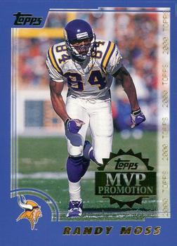 2000 Topps - MVP Promotion #NNO Randy Moss Front