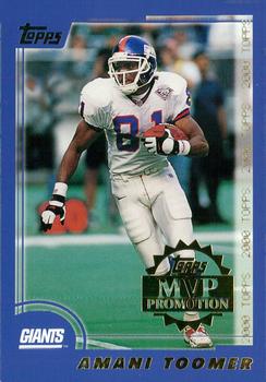 2000 Topps - MVP Promotion #NNO Amani Toomer Front