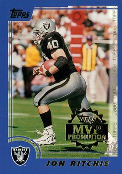 2000 Topps - MVP Promotion #NNO Jon Ritchie Front