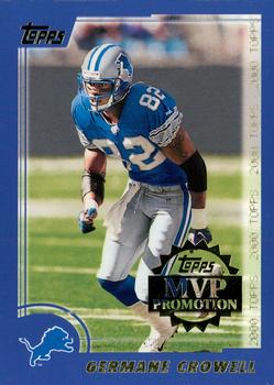 2000 Topps - MVP Promotion #NNO Germane Crowell Front