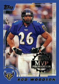 2000 Topps - MVP Promotion #NNO Rod Woodson Front