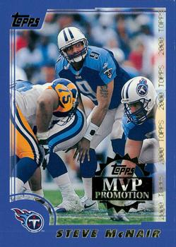 2000 Topps - MVP Promotion #NNO Steve McNair Front