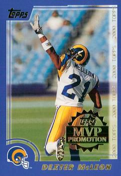 2000 Topps - MVP Promotion #NNO Dexter McCleon Front