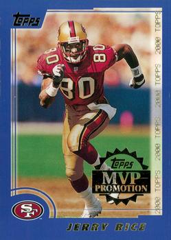 2000 Topps - MVP Promotion #NNO Jerry Rice Front