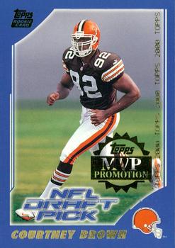 2000 Topps - MVP Promotion #NNO Courtney Brown Front