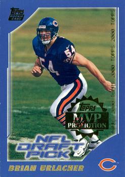 2000 Topps - MVP Promotion #NNO Brian Urlacher Front