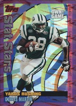 2000 Topps - Own the Game #OTG7 Curtis Martin Front