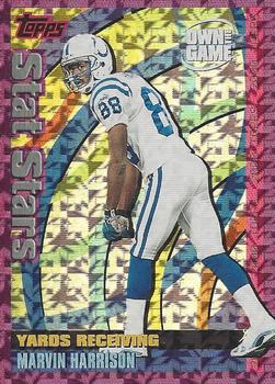 2000 Topps - Own the Game #OTG14 Marvin Harrison Front