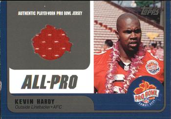 2000 Topps - Pro Bowl Jerseys #KH-OLB Kevin Hardy Front