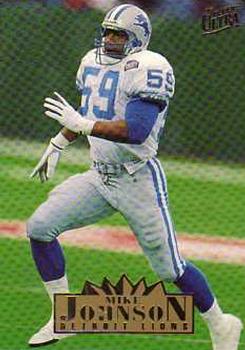 1995 Ultra #101 Mike Johnson Front