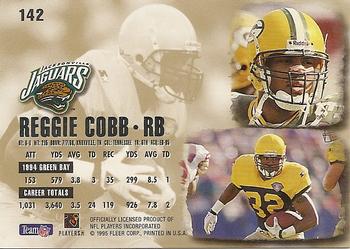 1995 Ultra #142 Reggie Cobb Back