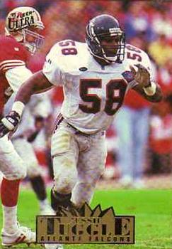 1995 Ultra #22 Jessie Tuggle Front